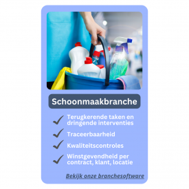 schoonmaakbranche