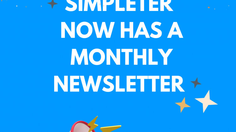 New: monthly newsletter
