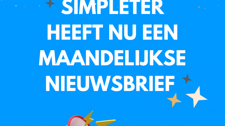 Nieuw: maandelijkse nieuwsbrief