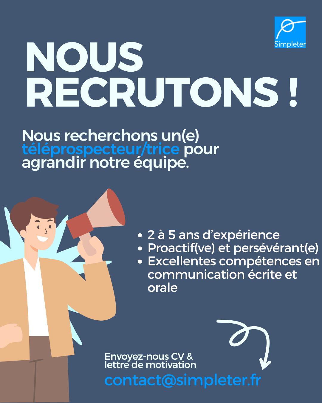 Téléprospecteur Simpleter