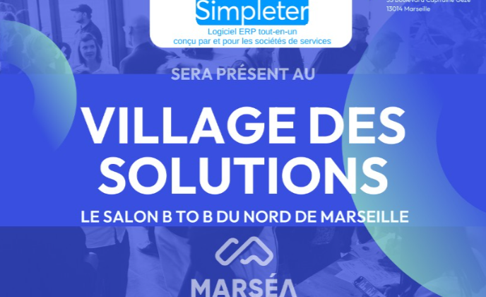 Simpleter participe au salon Village des Solutions le 7 avril à Marseille