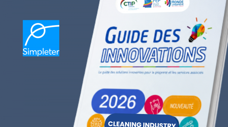 Simpleter is featured in the *Guide to Innovations in the Cleaning Industry*
