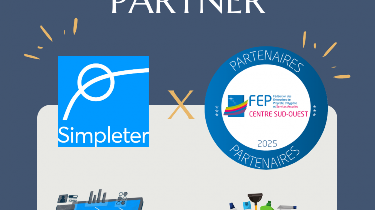 Simpleter is nu partner van de FEP Centre Sud-Ouest (Federatie van schoonmaakbedrijven van Midden- en Zuid-West Frankrijk)!