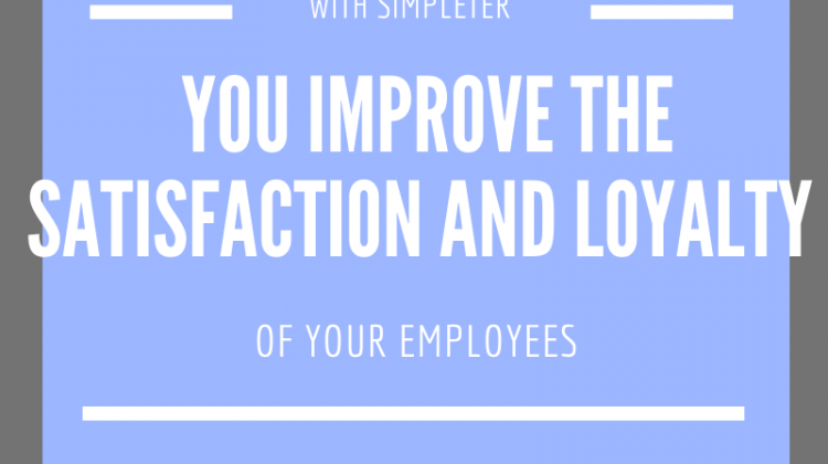 How does Simpleter improve employee loyalty?