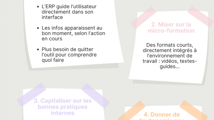 Former efficacement ses équipes à un ERP en 2026 sans bloquer l’activité