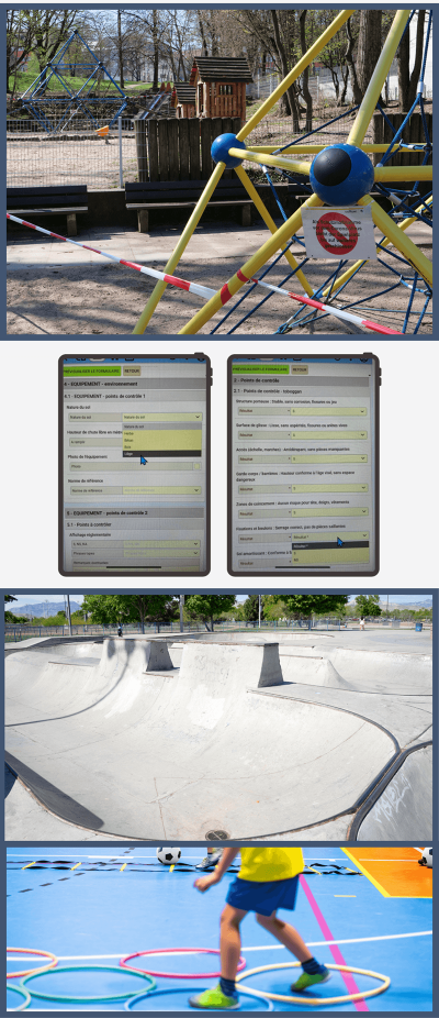 Maintenance des aires de jeux : pilotez vos inspections et interventions avec un ERP métier