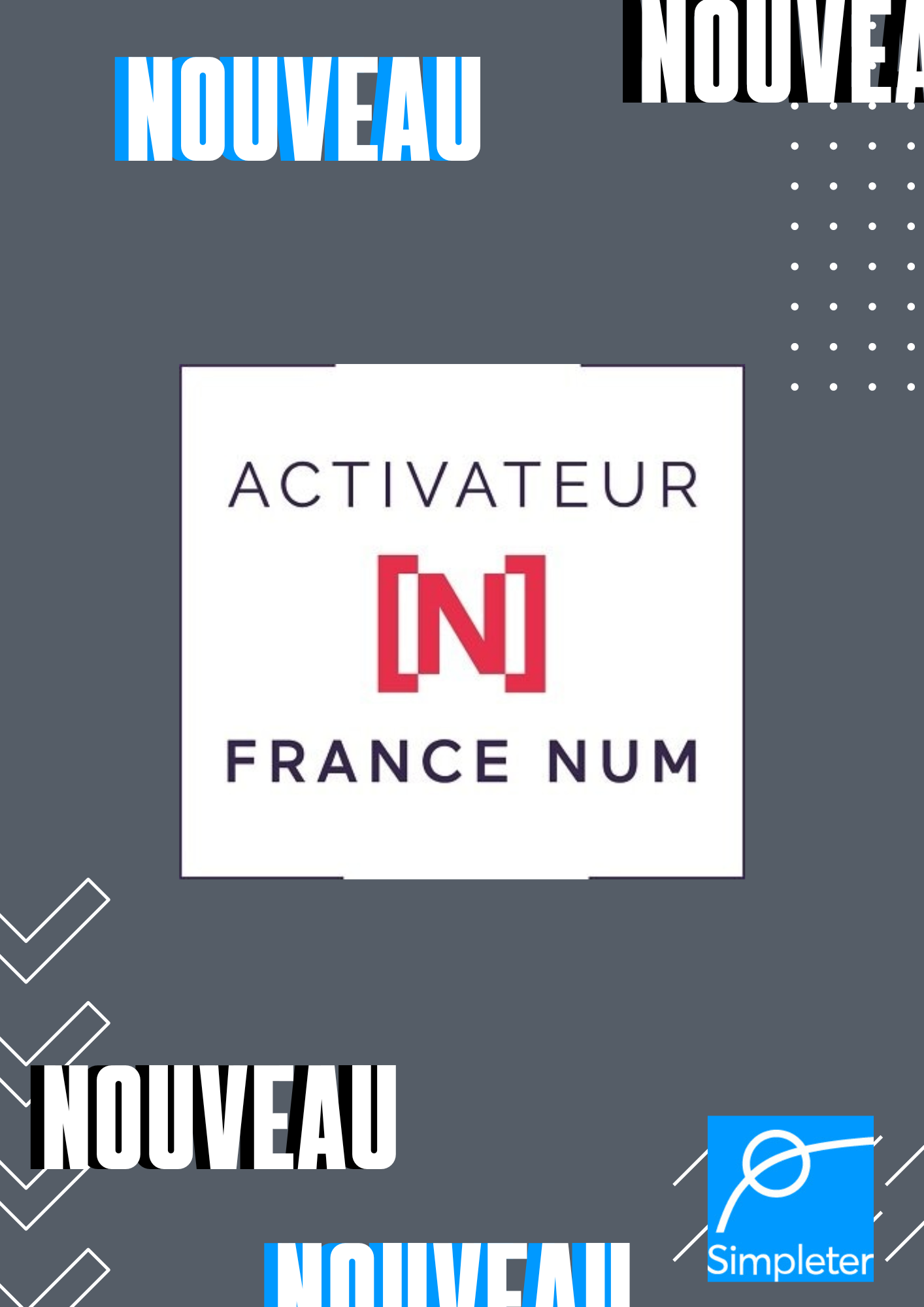Nous sommes désormais Activateur France Num !
