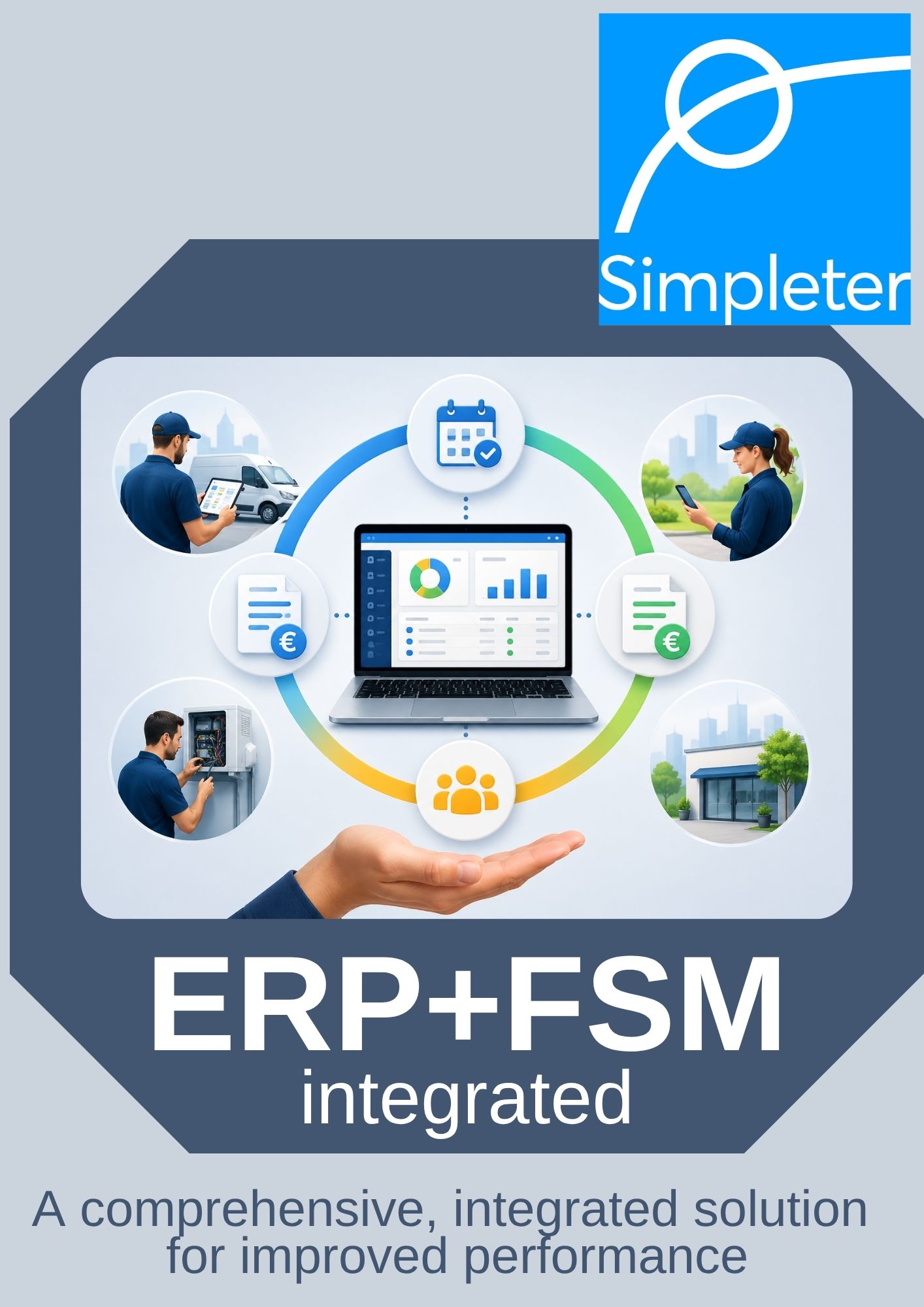 Simpleter ERP + integrated FSM