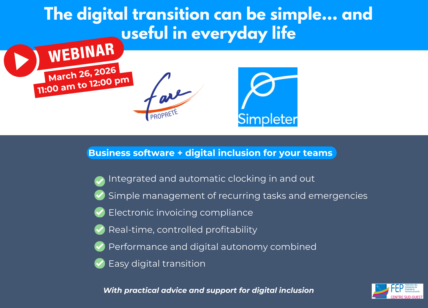 The digital transition can be simple... and useful on a daily basis